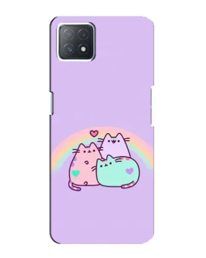 Чехол для OPPO A72 (5G) с картинкой «Радужные Пушины» Чехол для OPPO A72 (5G) с картинкой «Радужные Пушины»