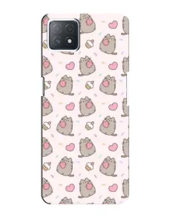 Чехол для OPPO A72 (5G) с картинкой «Пушин и сладости»