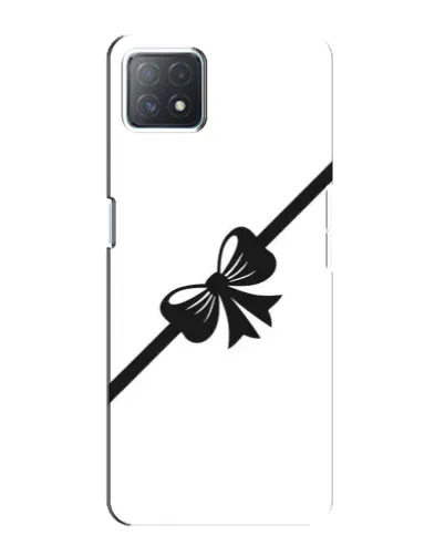 Чехол для OPPO A72 (5G) с картинкой «Диагональный бант»