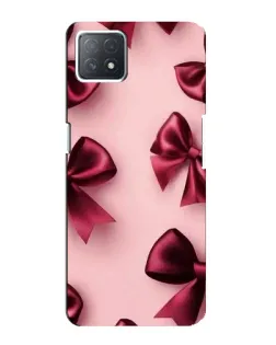 Чехол для OPPO A72 (5G) с картинкой «Бордовый атлас»