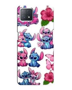 Чохол для OPPO A72 (5G) з картинкою «Стікери Stitch та Angel»