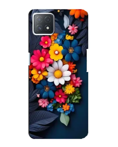 Чехол для OPPO A72 (5G) с картинкой «Цветочная феерия»
