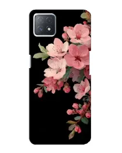 Чехол для OPPO A72 (5G) с картинкой «Розовая ветка сакуры»