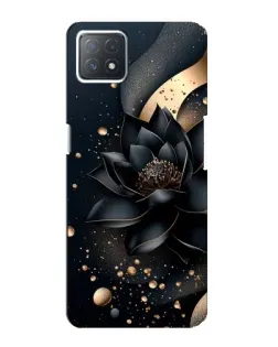 Чехол для OPPO A72 (5G) с картинкой «Черный лотос»