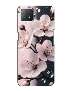 Чехол для OPPO A72 (5G) с картинкой «Нежная сакура и капли»