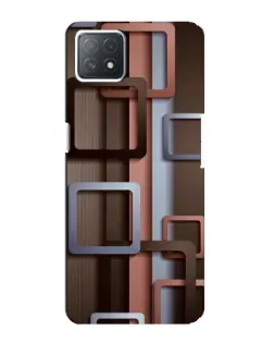 Чохол для OPPO A72 (5G) з картинкою «Коричневі об'ємні квадрати» Чохол для OPPO A72 (5G) з картинкою «Коричневі об'ємні квадрати»
