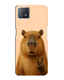 Чохол для OPPO A72 (5G) з картинкою «Капібара вікторія»