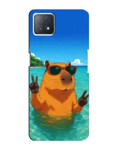 Чехол для OPPO A72 (5G) с картинкой «Морская капибара» Чехол для OPPO A72 (5G) с картинкой «Морская капибара»