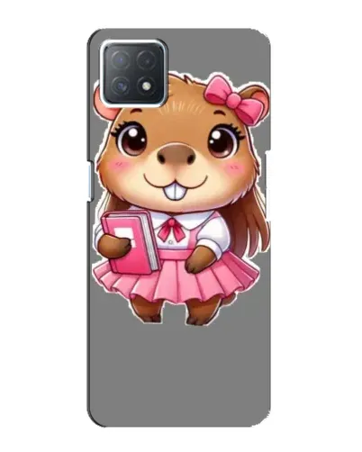 Чехол для OPPO A72 (5G) с картинкой «Девочка капибара» Чехол для OPPO A72 (5G) с картинкой «Девочка капибара»
