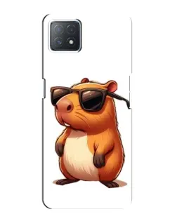 Чохол для OPPO A72 (5G) з картинкою «Капібара в окулярах»