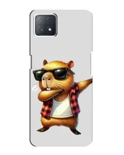 Чохол для OPPO A72 (5G) з картинкою «Капібара репер даб»