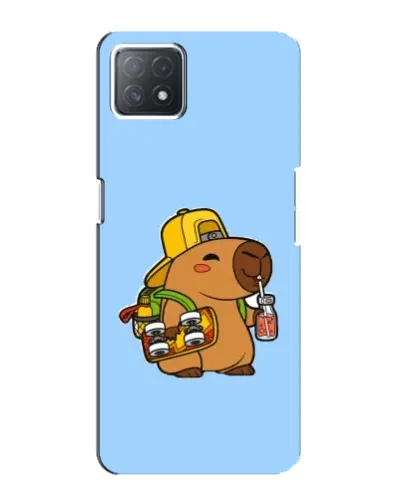 Чехол для OPPO A72 (5G) с картинкой «Капибара на скейте» Чехол для OPPO A72 (5G) с картинкой «Капибара на скейте»