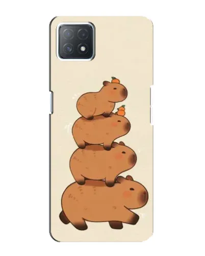 Чехол для OPPO A72 (5G) с картинкой «Башня из капибар» Чехол для OPPO A72 (5G) с картинкой «Башня из капибар»