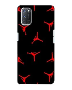 Чехол для OPPO A72 с картинкой «Jordan Red Pattern» Чехол для OPPO A72 с картинкой «Jordan Red Pattern»