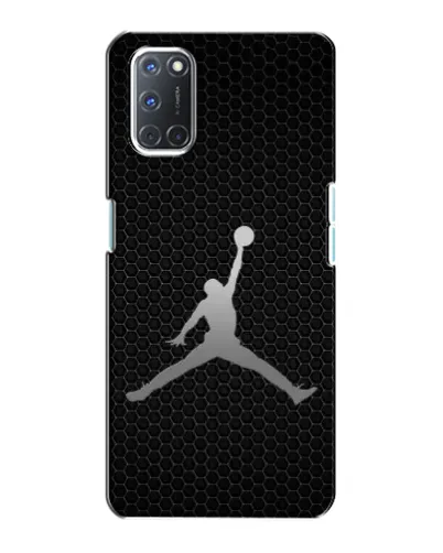 Чехол для OPPO A72 с картинкой «Jordan Dark Carbon»