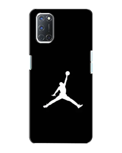 Чехол для OPPO A72 с картинкой «Jordan Silhouette»