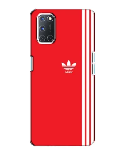 Чехол для OPPO A72 с картинкой «Красный минимализм Adidas» Чехол для OPPO A72 с картинкой «Красный минимализм Adidas»