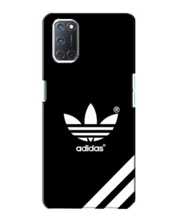 Чехол для OPPO A72 с картинкой «Adidas с диагональными полосами»