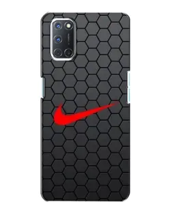 Чехол для OPPO A72 с картинкой «Nike — карбоновая сетка» Чехол для OPPO A72 с картинкой «Nike — карбоновая сетка»