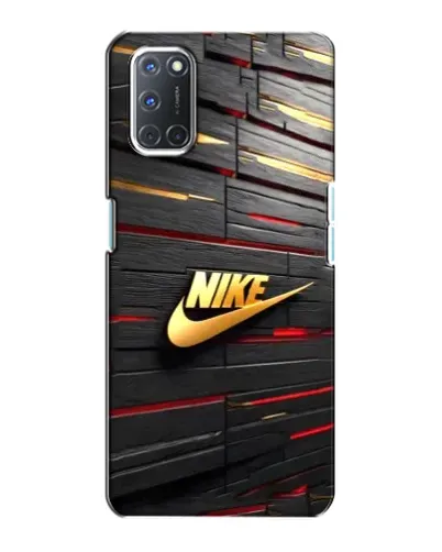 Чехол для OPPO A72 с картинкой «Золотой Nike на металле» Чехол для OPPO A72 с картинкой «Золотой Nike на металле»