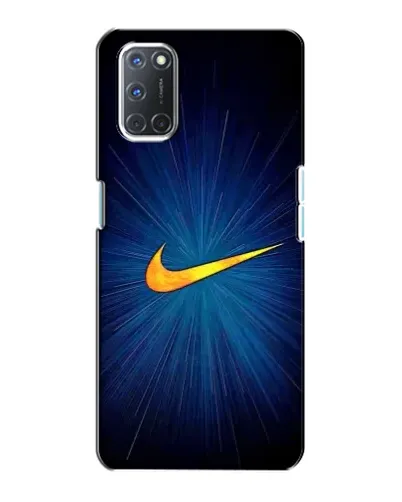 Чохол для OPPO A72 з картинкою «Синій пульс Nike» Чохол для OPPO A72 з картинкою «Синій пульс Nike»