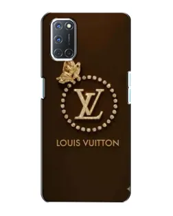 Чохол для OPPO A72 з картинкою «LV — золота печатка»