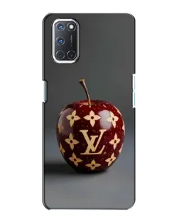 Чохол для OPPO A72 з картинкою «Червоне яблуко LV»