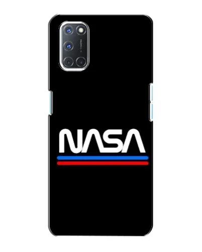 Чохол для OPPO A72 з картинкою «NASA — класика Red Blue» Чохол для OPPO A72 з картинкою «NASA — класика Red Blue»