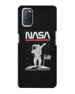 Чохол для OPPO A72 з картинкою «NASA — крокуємо по Місяцю» Чохол для OPPO A72 з картинкою «NASA — крокуємо по Місяцю»