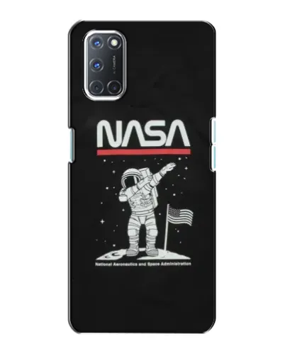 Чохол для OPPO A72 з картинкою «NASA — крокуємо по Місяцю» Чохол для OPPO A72 з картинкою «NASA — крокуємо по Місяцю»