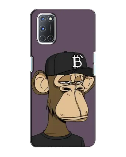 Чохол для OPPO A72 з картинкою «Bored Ape в кепці»