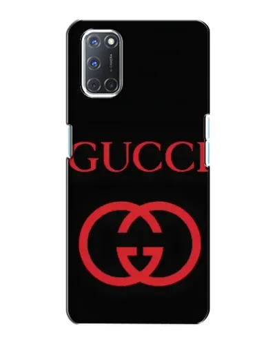 Чохол для OPPO A72 з картинкою «Gucci — червоний логотип»