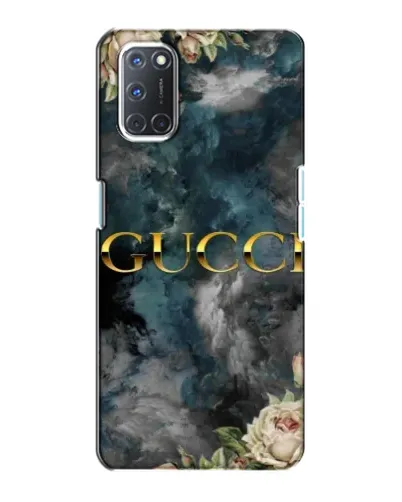 Чохол для OPPO A72 з картинкою «Абстрактні квіти Gucci»