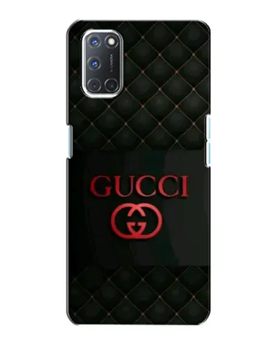 Чохол для OPPO A72 з картинкою «Gucci — стьобаний чорний»