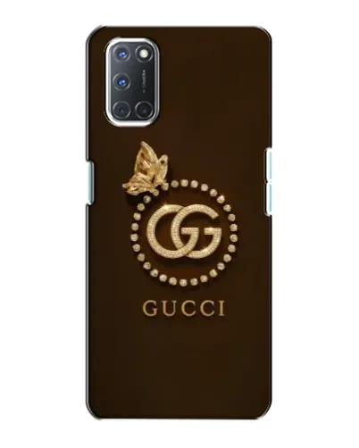 Чохол для OPPO A72 з картинкою «Gucci — золотий метелик»
