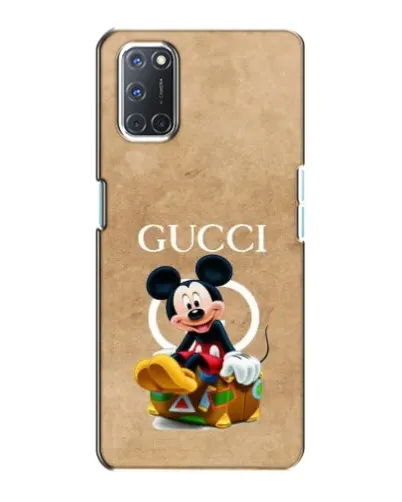 Чохол для OPPO A72 з картинкою «Міккі Маус Gucci — крафт»