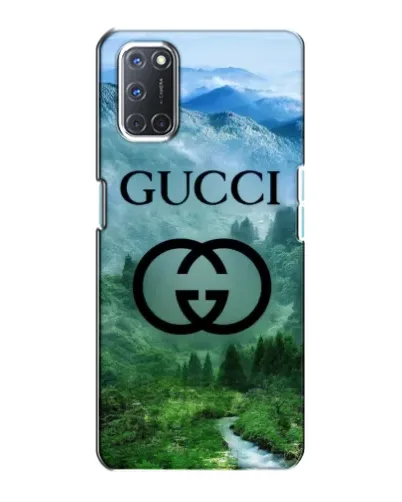 Чохол для OPPO A72 з картинкою «Gucci — гірський пейзаж»