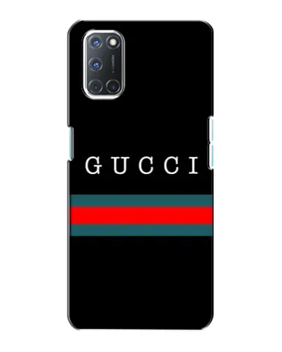 Чохол для OPPO A72 з картинкою «Gucci — червоний пояс»
