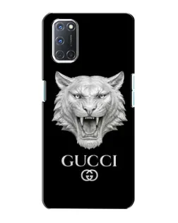 Чохол для OPPO A72 з картинкою «Gucci — срібний лев» Чохол для OPPO A72 з картинкою «Gucci — срібний лев»