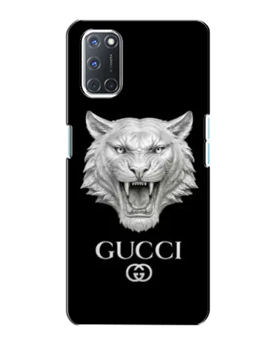 Чохол для OPPO A72 з картинкою «Gucci — срібний лев» Чохол для OPPO A72 з картинкою «Gucci — срібний лев»