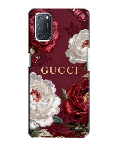 Чехол для OPPO A72 с картинкой «Gucci — бордовые розы» Чехол для OPPO A72 с картинкой «Gucci — бордовые розы»