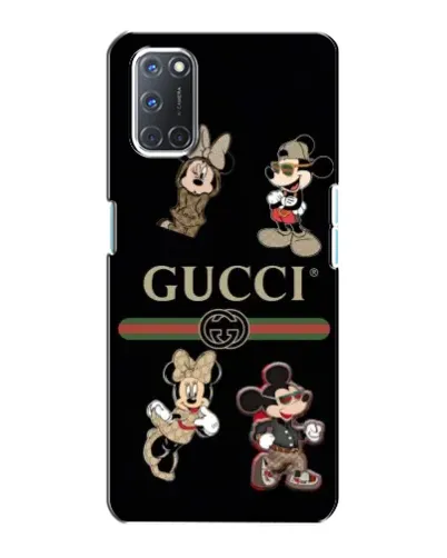 Чехол для OPPO A72 с картинкой «Gucci — герои Disney и монограмма» Чехол для OPPO A72 с картинкой «Gucci — герои Disney и монограмма»
