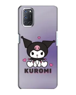 Чохол для OPPO A72 з картинкою «Kuromi — фіолетовий арт»