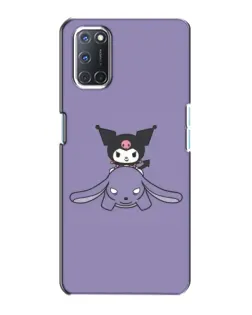 Чохол для OPPO A72 з картинкою «Kuromi на ліловому фоні»