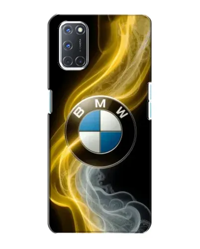 Чохол для OPPO A72 з картинкою «Золотистий дим BMW»