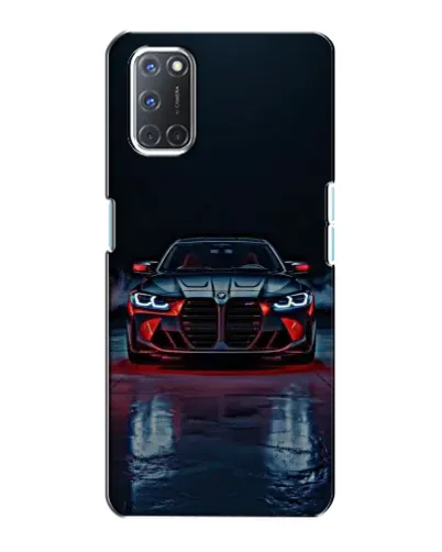 Чохол для OPPO A72 з картинкою «BMW на мокрій дорозі»