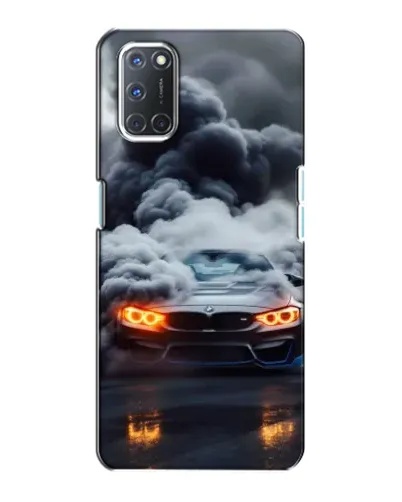 Чохол для OPPO A72 з картинкою «BMW у диму»