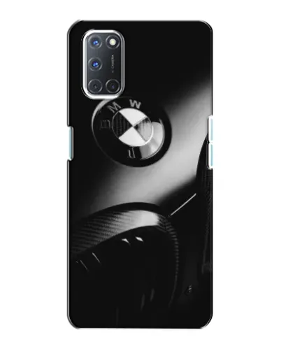 Чохол для OPPO A72 з картинкою «Емблема BMW — макро»
