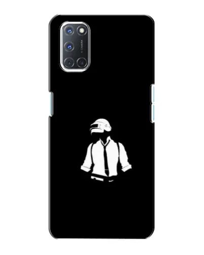 Чохол для OPPO A72 з картинкою «PUBG — білий шолом» Чохол для OPPO A72 з картинкою «PUBG — білий шолом»
