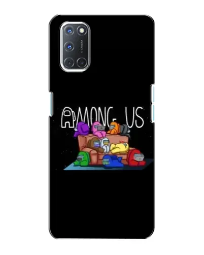 Чохол для OPPO A72 з картинкою «Логотип Among Us»